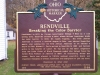 Historical plaque Rendville Ohio 